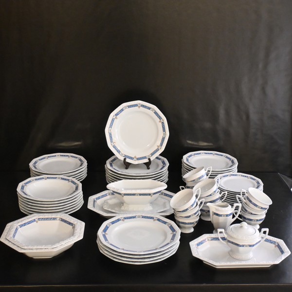 Matservis, 67 delar, "Maria", Rosenthal, Tyskland.