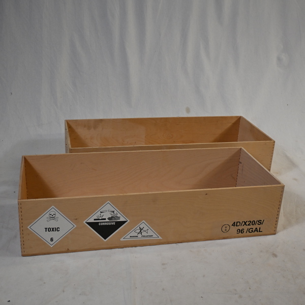 Trälådor, 2st, "Toxic".