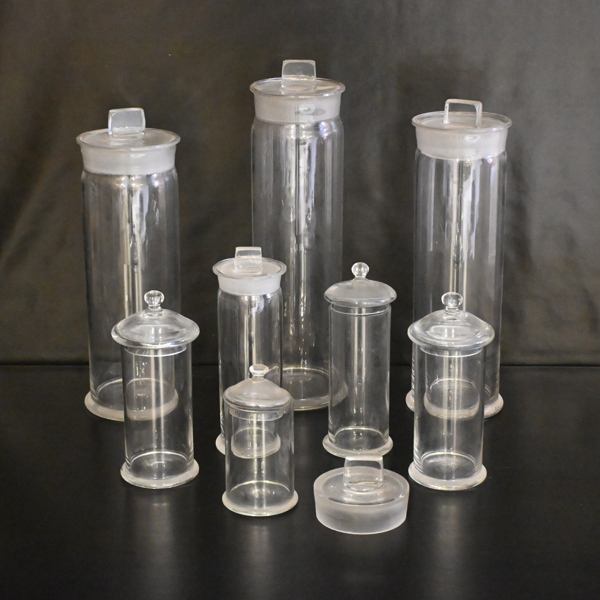 Glasburkar, 8st, 1900-tal.