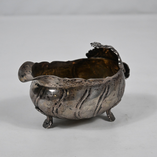 Carl Fahlberg. Såssnipa, silver, rokoko, Uppsala 1761.