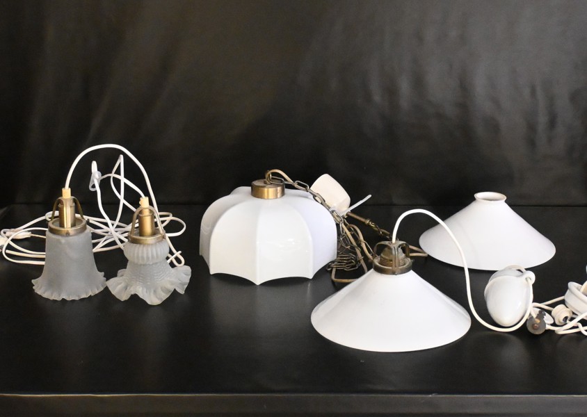 Parti belysning, 5 delar, 1900-tal.