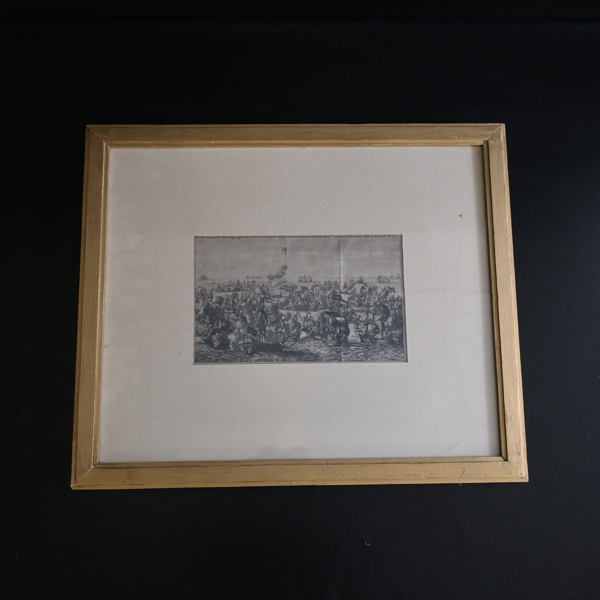 Etsning, Frankrike och England i krig mot Nederländerna, 1673.