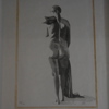 Per Andersson. Nakenstudie, litografi, signerad.