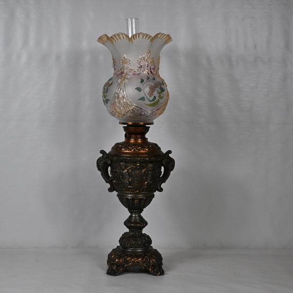 Bordsfotogenlampa, 18/1900-tal.