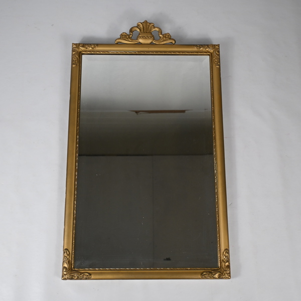 Spegel, förgylld, 1900-tal.