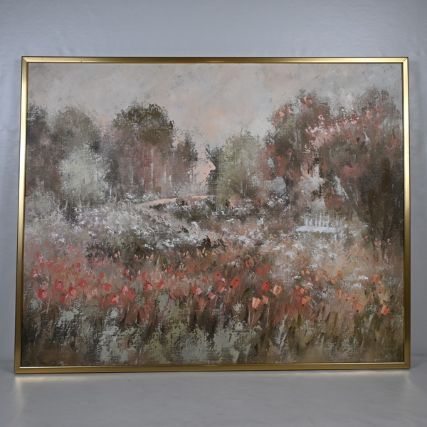 Gun Davidsson. Olja på duk, signerad.