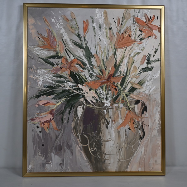 Gun Davidsson. Olja på duk, signerad.