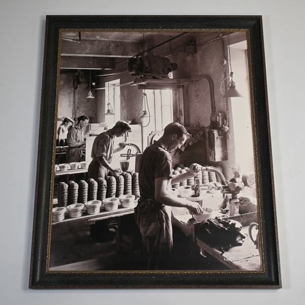 Tavla, fotografi, Upsala Ekeby AB.