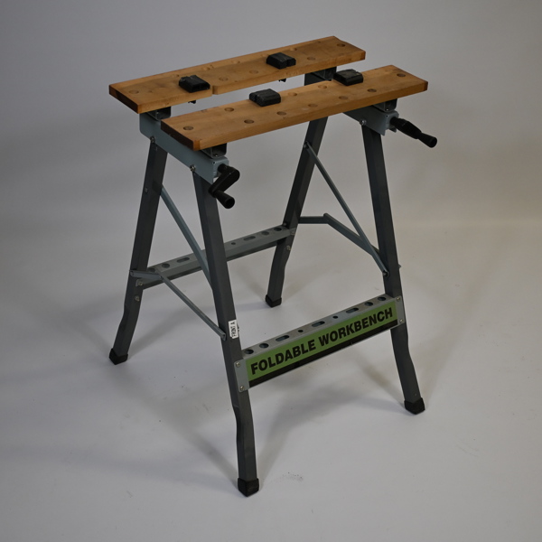 Arbetsbänk, hopfällbar. 