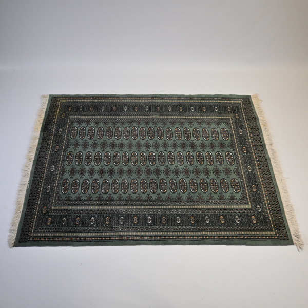 Matta, handknuten, Bochara.