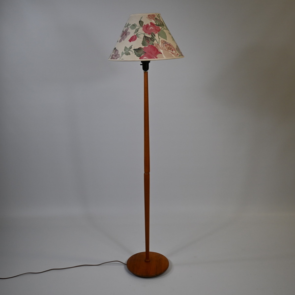 Golvlampa, teak, 1960-tal.