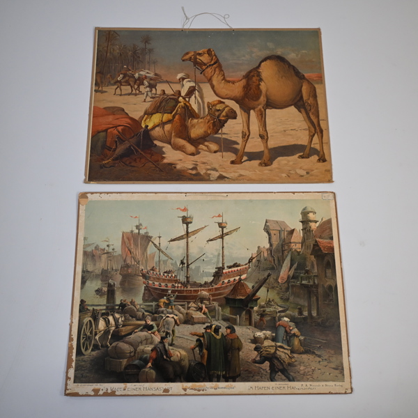 Skolplanscher, 2st, 1900-tal.