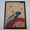 Affisch, Star Trek, vintage.