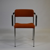Karmstol, kromad metall, 1970-tal.