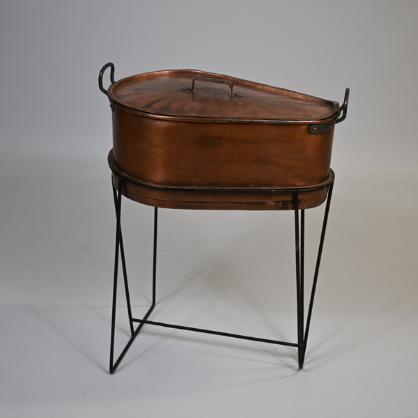 Fiskgryta i koppar, 1900-tal.