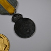 Medaljer i silver, 3st, bla "För Krigsmanna Förtjenster".