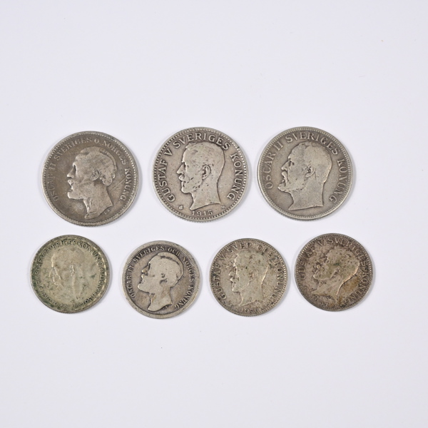 Silvermynt, 80%, Sverige.