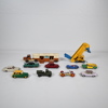 Plåtleksaker, 11st, Dinky och Corgi Toys.