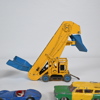 Plåtleksaker, 11st, Dinky och Corgi Toys.