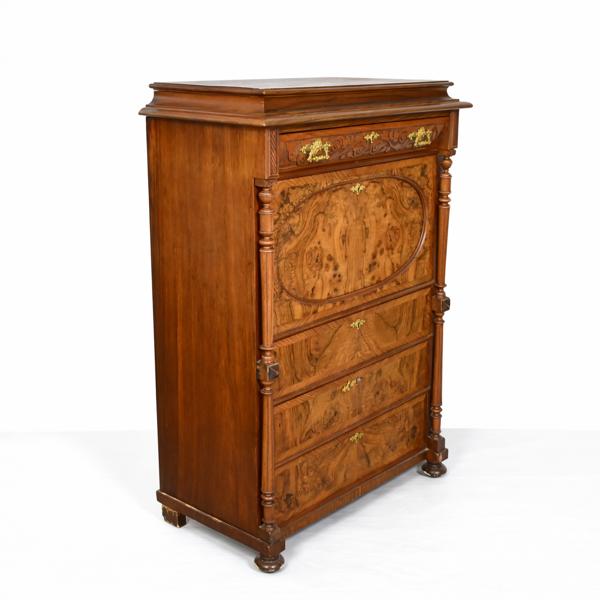 Chiffonjé, nyrenässans, 1800-talets slut.