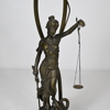 Bordslampa, "Justitia", Aneta, 1900-tal.