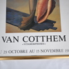 Affisch, "Van Cotthem", 1980-tal.