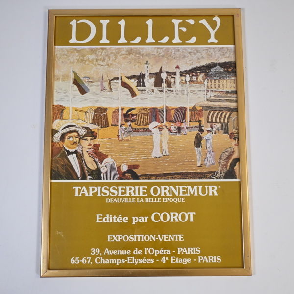 Affisch, "Dilley", 1960-tal.