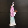 Figurin i porslin, Geisha, Japan.