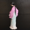 Figurin i porslin, Geisha, Japan.