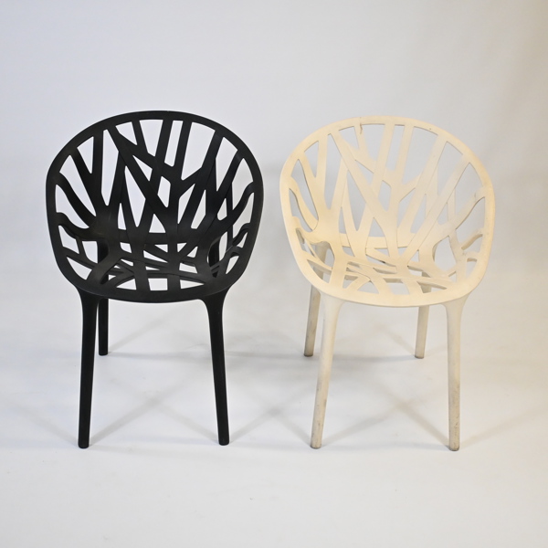 Ronan & Erwan Bouroullec, karmstolar, ett par, "Vegetale Chair", Vitra.
