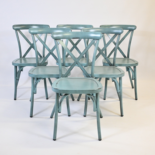 Stolar i metall, 6st, "Atelio", Vega.