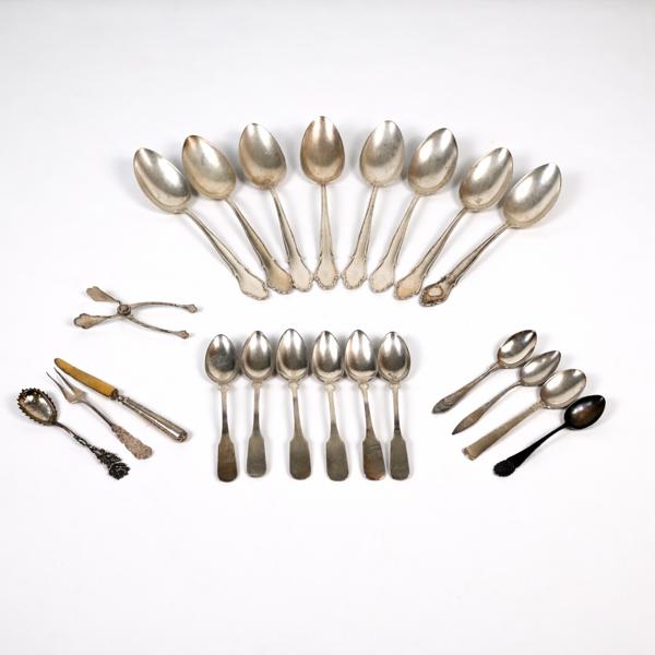 Parti bestick i silver, 830.