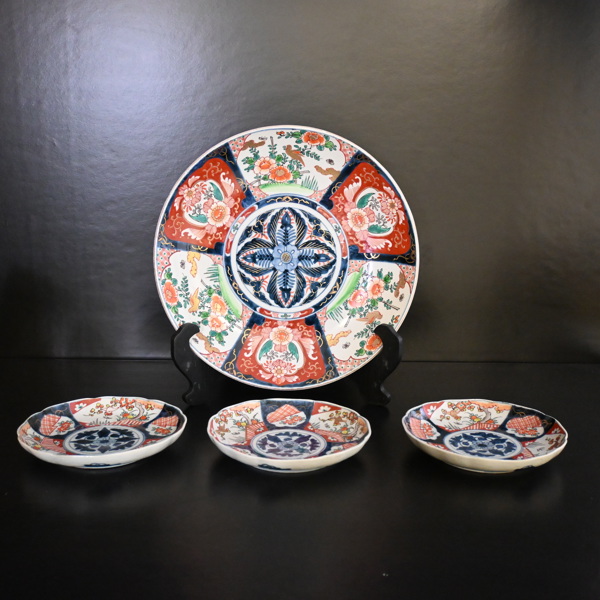 Fat i porslin, 4st, Japan