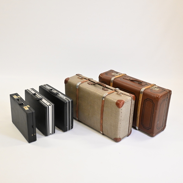 Väskor 5st, 1900-tal.