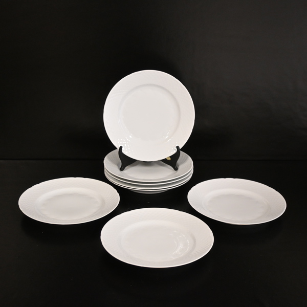 Tallrikar, 8st, "Elegance", Bing & Gröndahl.