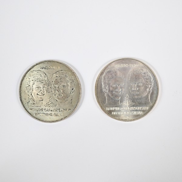 Mynt i silver, 2st, 925.