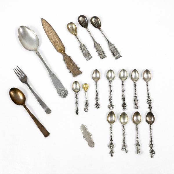 Parti bestick i silver, 830.