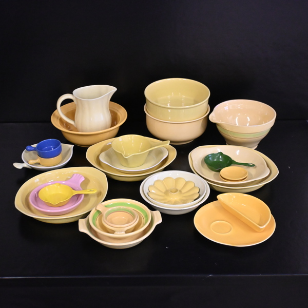 Parti keramik, 1900-talets andra hälft.