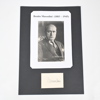 Autograf, Benito Mussolini (1883-1945).