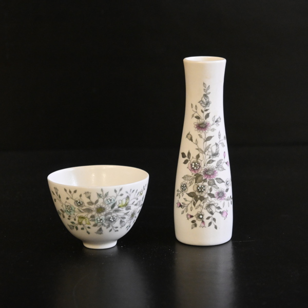 Esteri Tomula, skål och vas, Arabia, Finland.