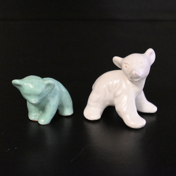 Folke Jernberg, figuriner, 2st, björnar. 