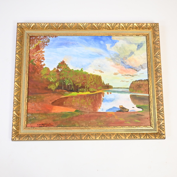 Olof Arborelius, kopia, olja på pannå.