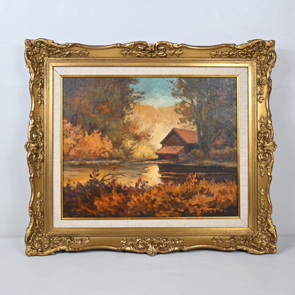 Rolf Hallengren, olja på duk, signerad.