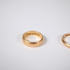 Ringar i 18k guld, 2st.
