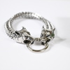 Halsband och armband, vintage, silverplaterad.