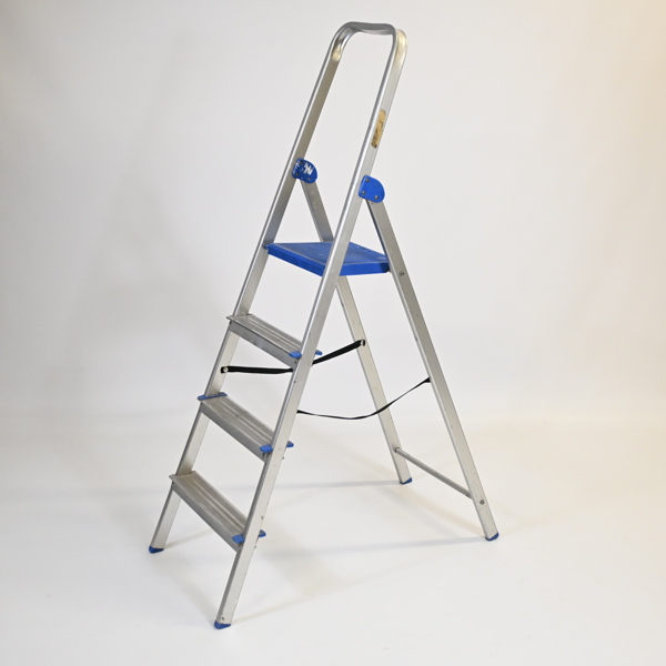 Trappstege, 4-steg, aluminium. 