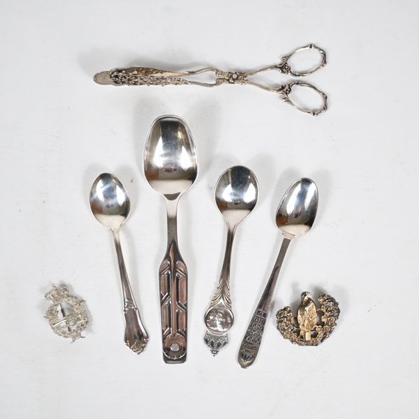 Föremål i silver, 830.