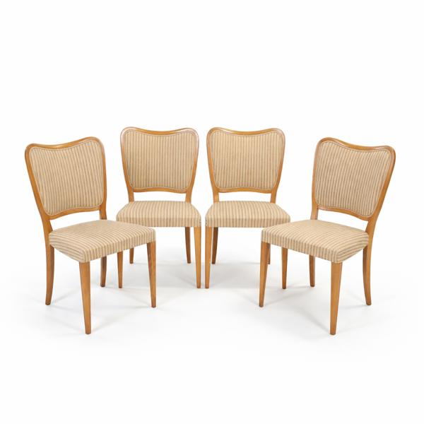 Stolar, 4st, Swedish Modern, 1950-tal.