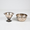 Skålar, 2st, i silver, 830.