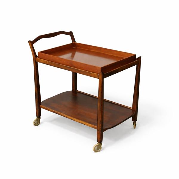 Serveringsvagn med bricka, 1900-tal.